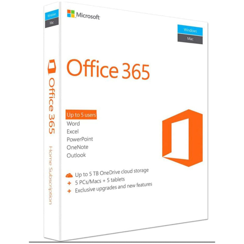 Microsoft Office 365 - 5 Users 5 TB Lifetime License for PC / MAC / Android